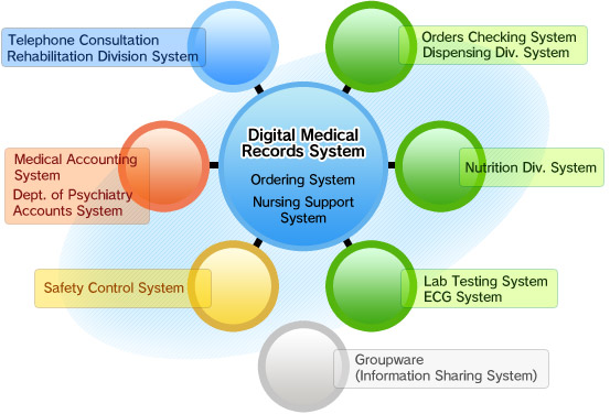 Digital Medical Records System Ordering System Nursing Support System