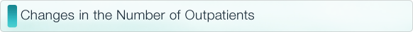 Changes in the Number of Outpatients